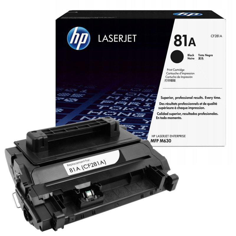 Toner HP 81A do LJ ENTERPRISE M604/605/606/630 | 10 500 str. | black Toner HP 81A do LJ ENTERPRISE M604/605/606/630 | 10 500 str. | black
