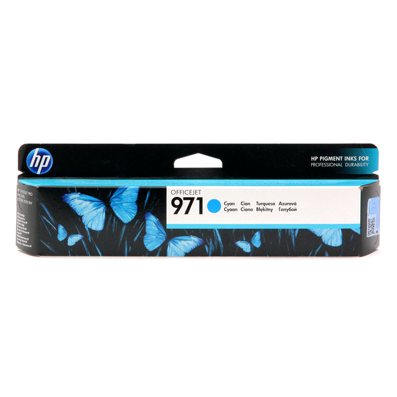 Tusz HP 971 do Officejet Pro X451DW/476DW/551DW | 2 500 str. | cyan Tusz HP 971 do Officejet Pro X451DW/476DW/551DW | 2 500 str. | cyan