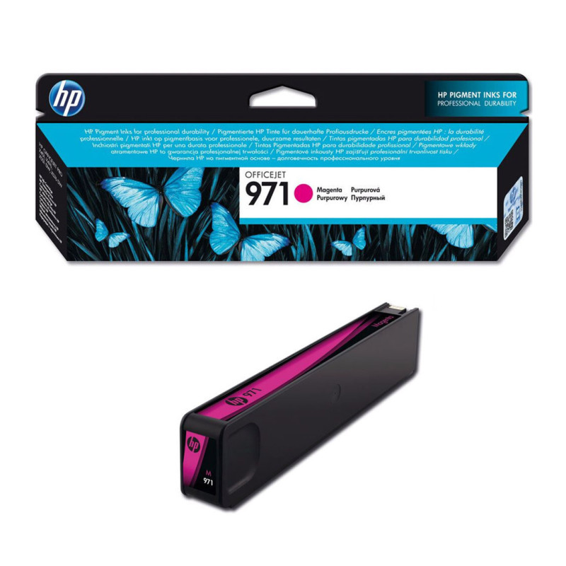Tusz HP 971 do Officejet Pro X451DW/476DW/551DW | 2 500 str. | magenta Tusz HP 971 do Officejet Pro X451DW/476DW/551DW | 2 500 str. | magenta