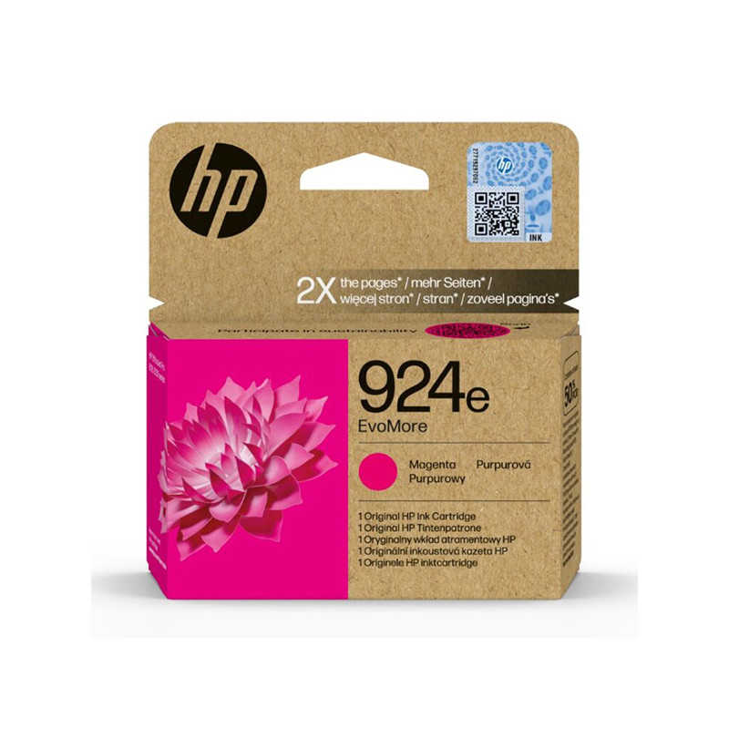 Tusz HP 924e | 800 str. | Magenta Tusz HP 924e | 800 str. | Magenta