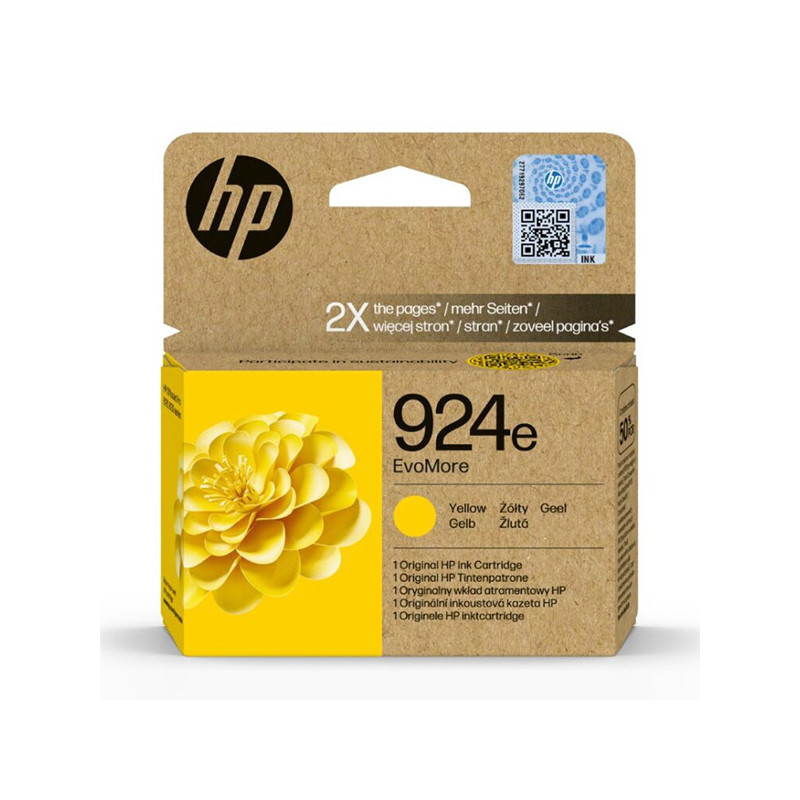 Tusz HP 924e | 800 str. | Yellow Tusz HP 924e | 800 str. | Yellow