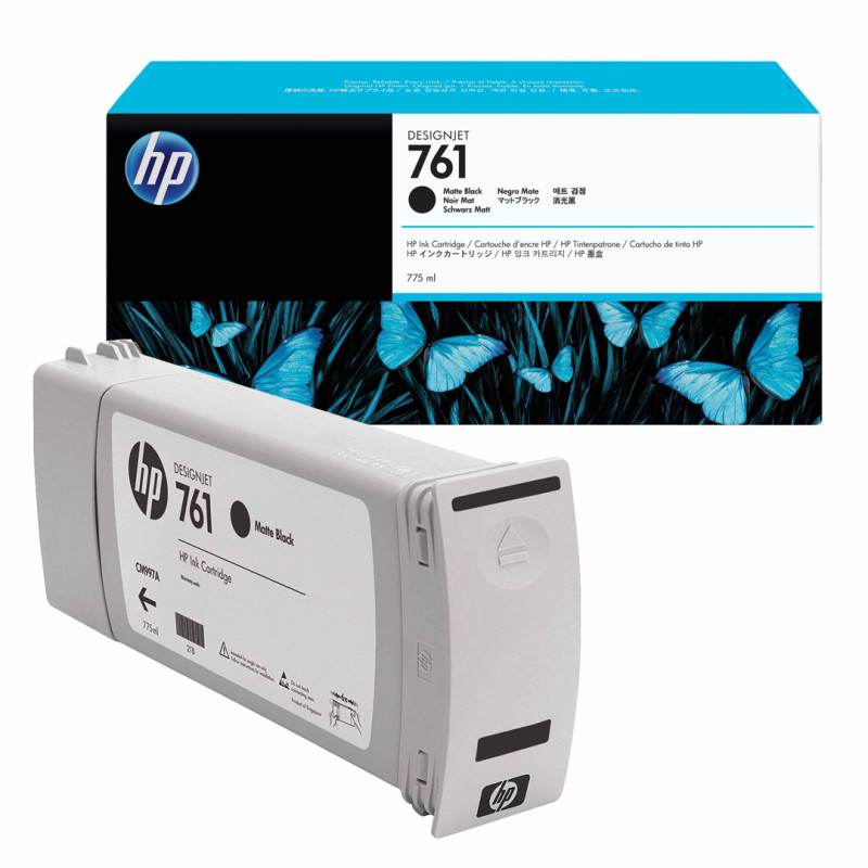Tusz HP 761 do Designjet T7100/T7200 | 775ml | matte black Tusz HP 761 do Designjet T7100/T7200 | 775ml | matte black