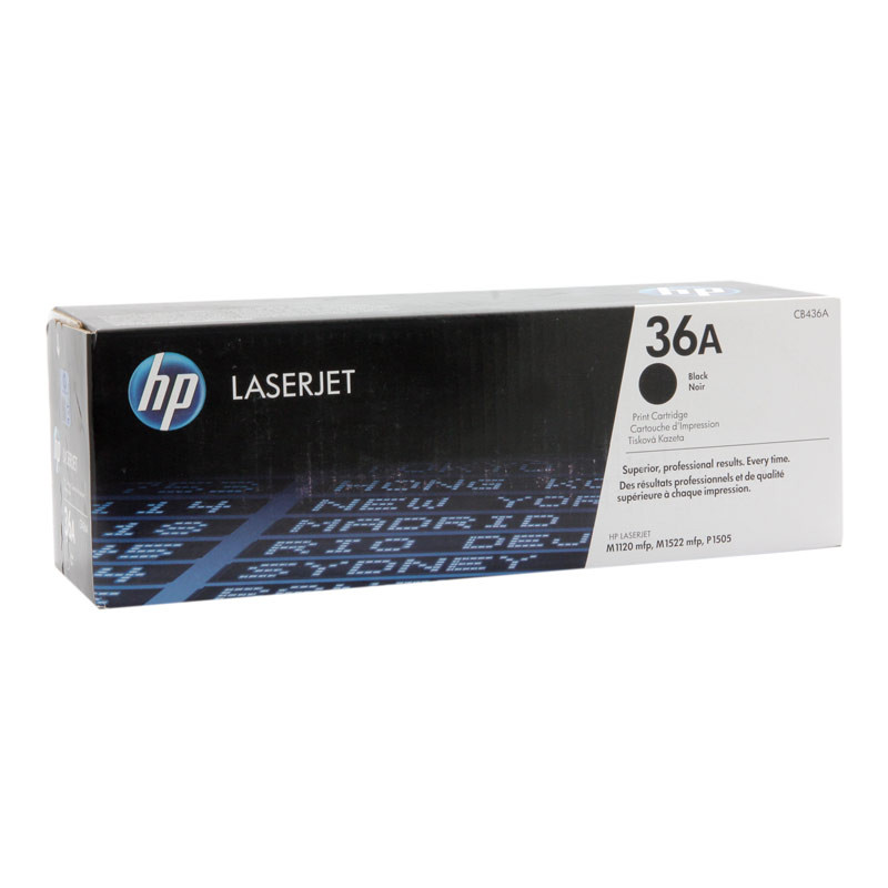 Toner HP 36A do LaserJet P1505, M1120/1522 | 2 000 str. | black Toner HP 36A do LaserJet P1505, M1120/1522 | 2 000 str. | black