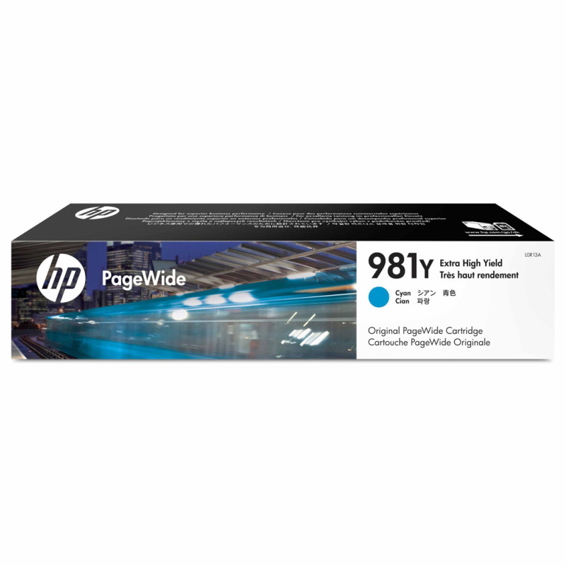Tusz HP 981XXL Extra HY do PageWide Color 556dn | 16 000 str. | cyan Tusz HP 981XXL Extra HY do PageWide Color 556dn | 16 000 str. | cyan