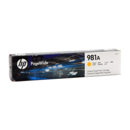 Tusz HP 981A do PageWide Color 556dn | 6 000 str. | yellow