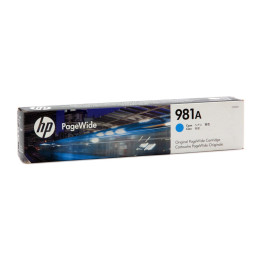 Tusz HP 981A do PageWide Color 556dn | 6 000 str. | cyan