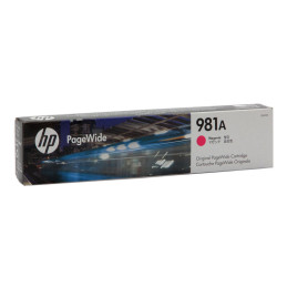 Tusz HP 981A do PageWide Color 556dn | 6 000 str. | magenta
