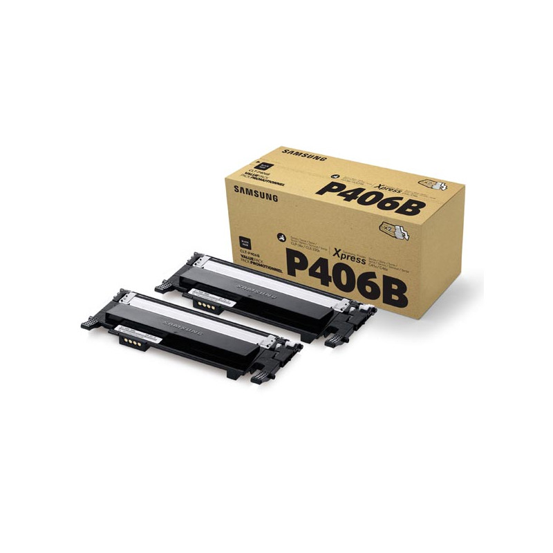 Toner HP do Samsung CLT-P406B | 2 x1 500 str. | black Toner HP do Samsung CLT-P406B | 2 x1 500 str. | black