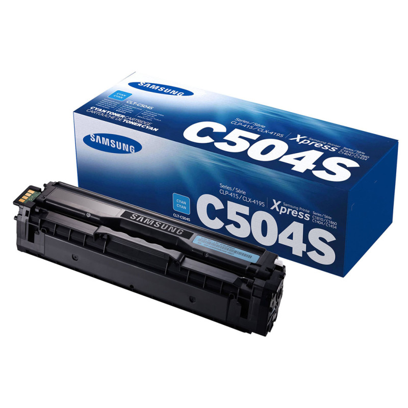 Toner HP do Samsung CLT-C504S | 1 800 str. | cyan Toner HP do Samsung CLT-C504S | 1 800 str. | cyan