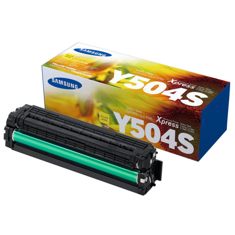 Toner HP do Samsung CLT-Y504S | 1 800 str. | żółty Toner HP do Samsung CLT-Y504S | 1 800 str. | żółty