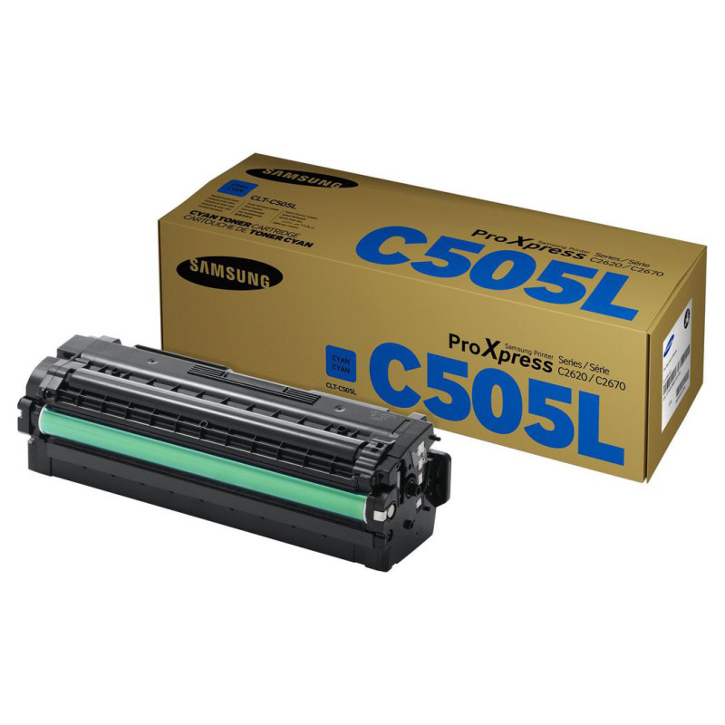 Toner HP do Samsung CLT-C505L | 3 500 str. | cyan Toner HP do Samsung CLT-C505L | 3 500 str. | cyan