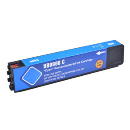 Tusz Katun do HP D8J07A 980 OfficeJet Enterprise FLO X585Z |6,6K|cyan Busin Ink