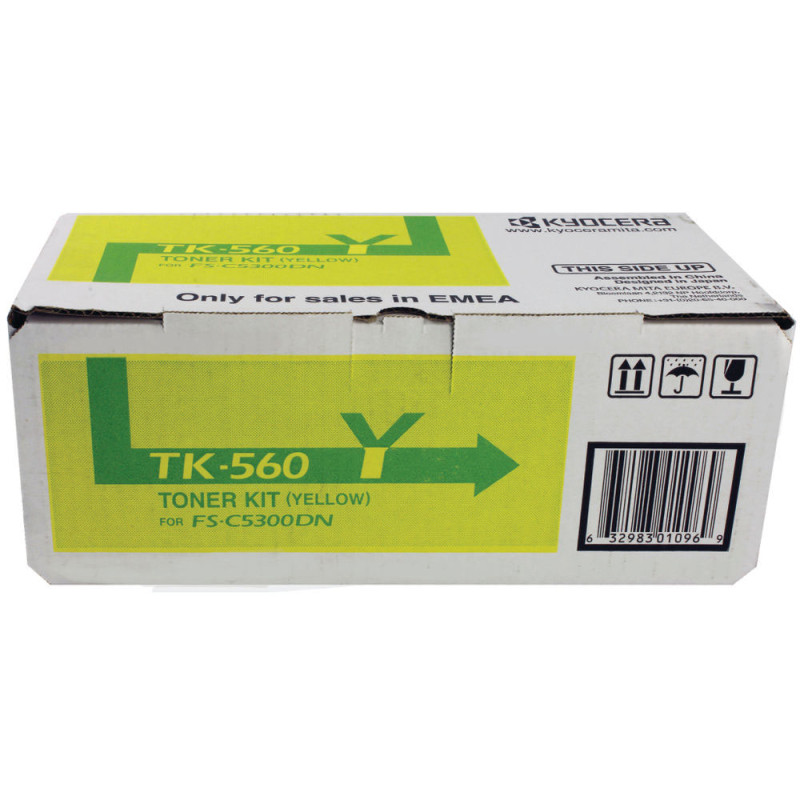 Toner Kyocera TK-560Y do FS-5300/5350 | 10 000 str. | yellow Toner Kyocera TK-560Y do FS-5300/5350 | 10 000 str. | yellow