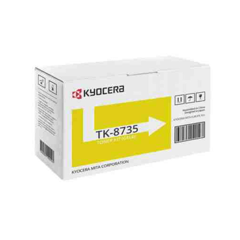 Toner Kyocera TK-8735Y do TASKalfa 7052/8052/7353/8353ci | 40 000str. | yellow Toner Kyocera TK-8735Y do TASKalfa 7052/8052/7353/8353ci | 40 000str. | yellow