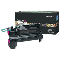 Kaseta z tonerem Lexmark do C792, X792 | zwrotny | 6 000 str. | magenta