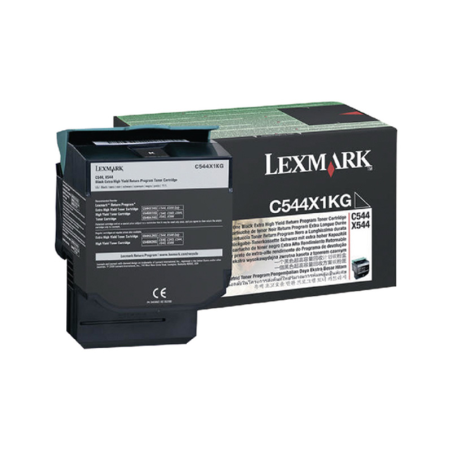 Kaseta z tonerem Lexmark do C544 | zwrotny | 6 000 str. | black