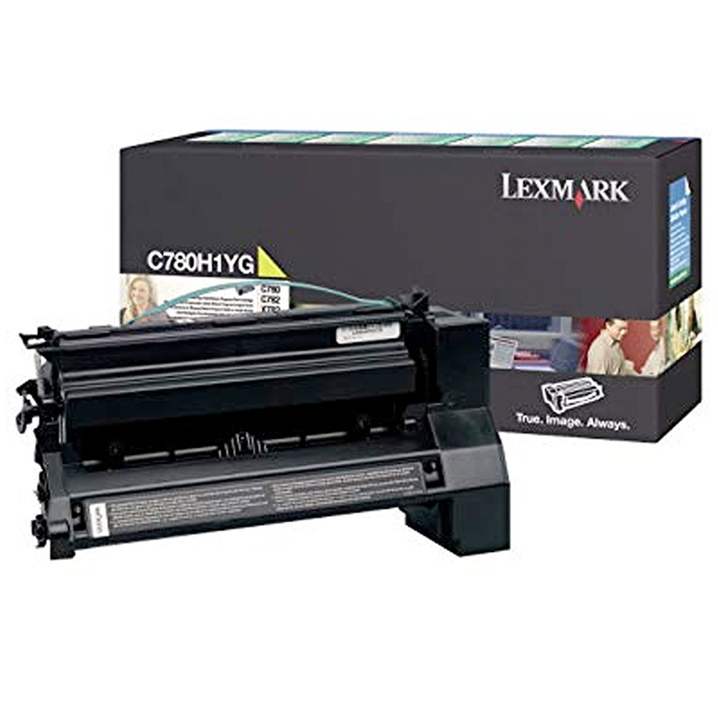 Kaseta z tonerem Lexmark do C-780/782 | zwrotny | 10 000 str. | yellow