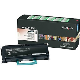 Kaseta z tonerem Lexmark do X-463/464/466 | zwrotny | 3 500 str. | black