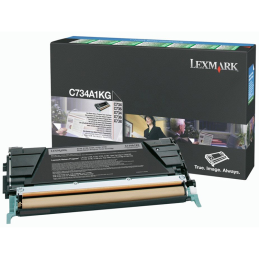 Kaseta z tonerem Lexmark do C-734/736 | zwrotny | 8 000 str. | black