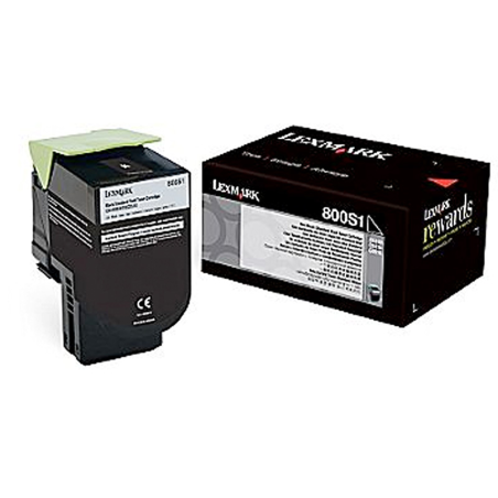 Kaseta z tonerem Lexmark 800S1 do CX310 | 2 500 str. | black