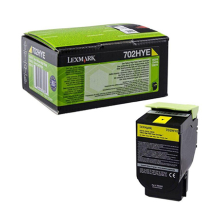 Kaseta z tonerem Lexmark 702HYE do CS-310/510 | korporacyjny |3 000 str. |yellow