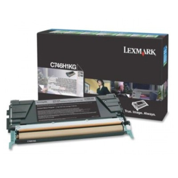 Kaseta z tonerem Lexmark do C-746/748 | zwrotny | 12 000 str. | black