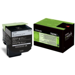 Kaseta z tonerem Lexmark 702XK do CS-510 | zwrotny | 8 000 str. | black