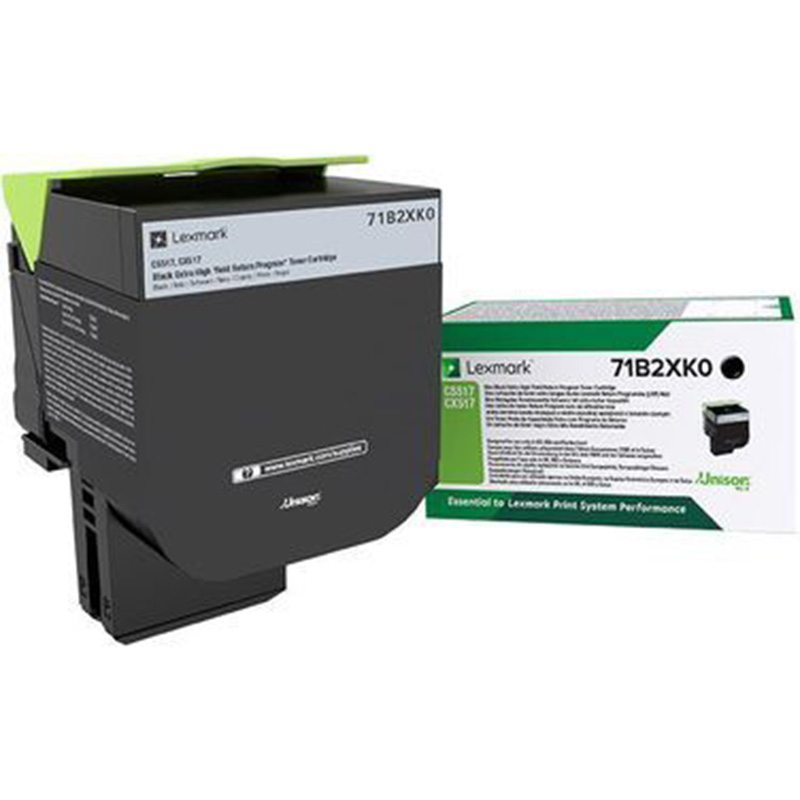 Kaseta z tonerem Lexmark do CS517de/CX517de | zwrotna | 8 000 str.| BLACK