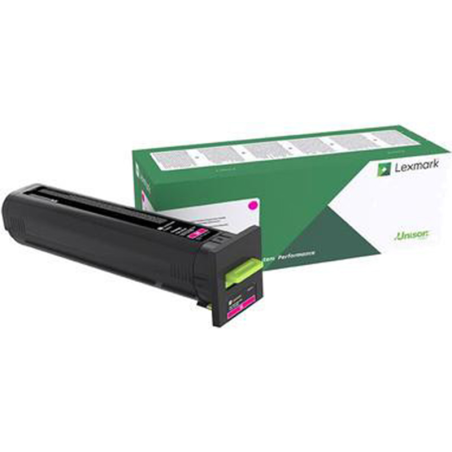 Kaseta z tonerem Lexmark do CX820/CX825/CX860 | zwrotna | 17 000 str. | MAGENTA