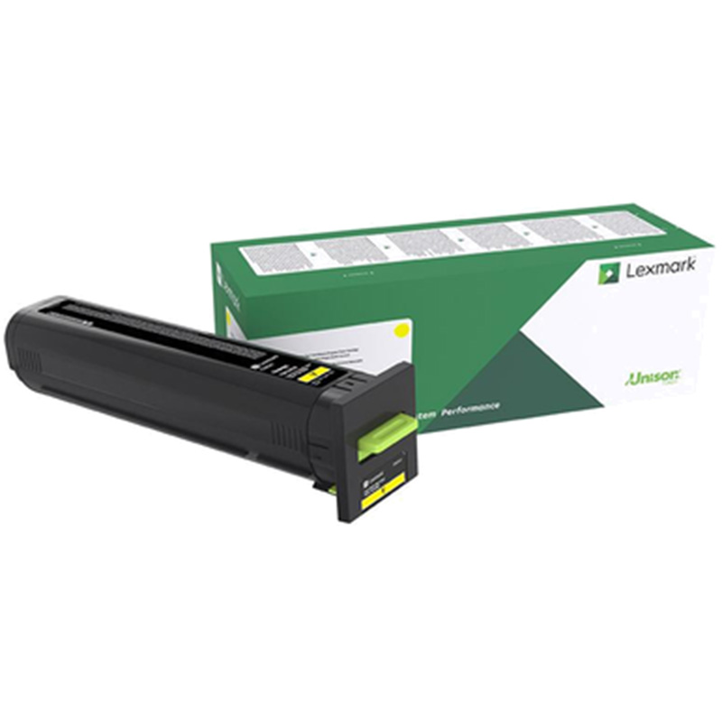 Kaseta z tonerem Lexmark do CX820/CX825/CX860 | zwrotna | 17 000 str. | YELLOW