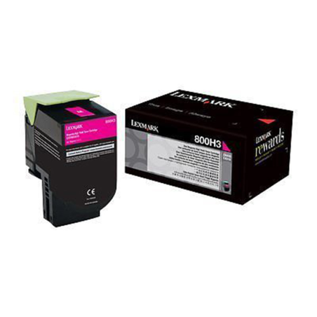 Kaseta z tonerem Lexmark 800H3 do CX410 | 3 000 str. | MAGENTA