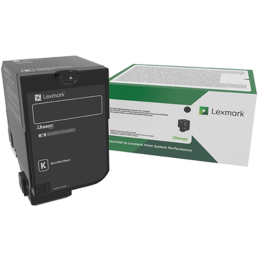 Kaseta z tonerem Lexmark do CX725de | zwrotna | 25 000 str. | BLACK