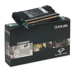 Kaseta z tonerem Lexmark do C-522/524/530/532 | zwrotny | 4 000 str. | black