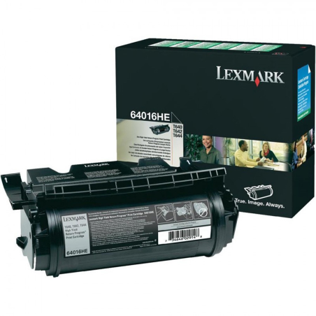 Kaseta z tonerem Lexmark do T640/642/644 | zwrotny | 21 000 str. | black