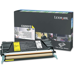 Kaseta z tonerem Lexmark do C530 | zwrotny | 1 500 str. | yellow