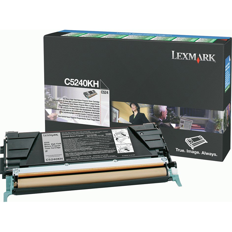 Kaseta z tonerem Lexmark do C-524/532/534 | zwrotny | 8 000 str. | black