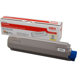 Toner Oki do C810/830 | 8 000 str. | yellow