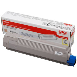 Toner Oki do MC860 | 10 000 str. | yellow
