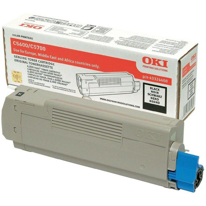 Toner Oki do C5600/5700 | 6 000 str. | black Toner Oki do C5600/5700 | 6 000 str. | black