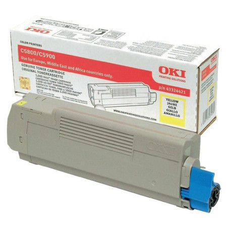 Toner Oki do C5800/5900/5550MFP | 5 000 str. | yellow