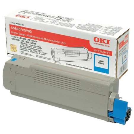 Toner Oki do C5800/5900/5550MFP | 5 000 str. | cyan