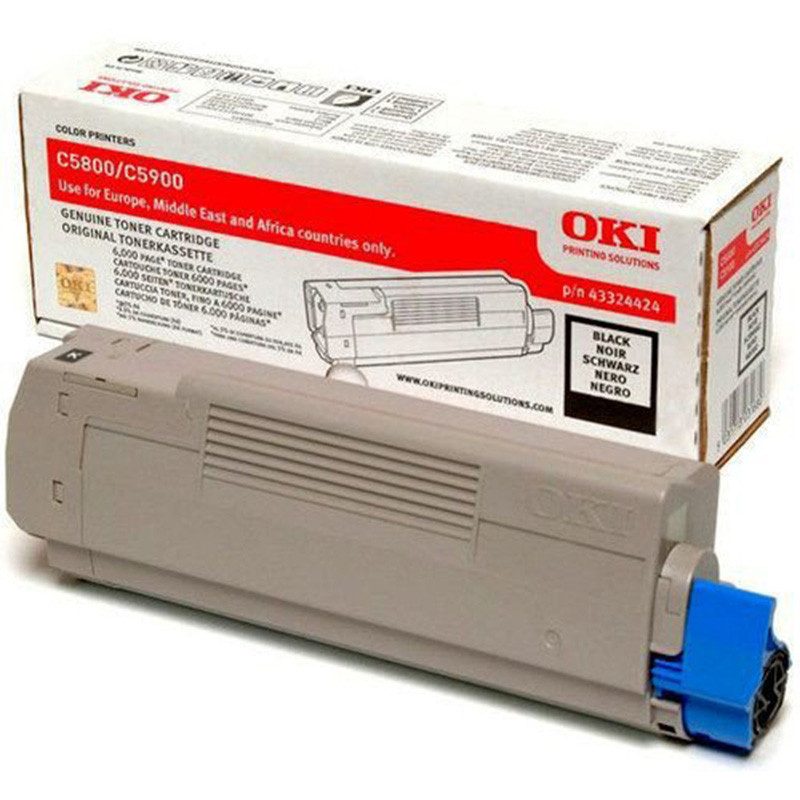 Toner Oki do C5800/5900/5550MFP | 6 000 str. | black Toner Oki do C5800/5900/5550MFP | 6 000 str. | black