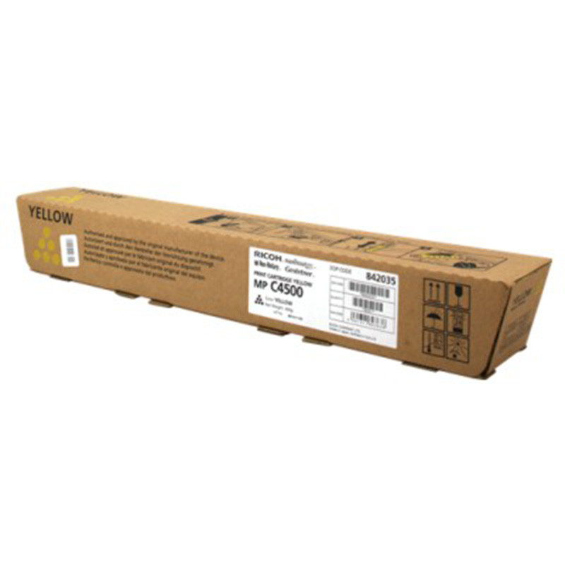 Toner Ricoh do MP C3500/4500 | 17 000 str. | yellow (nowy kod) Toner Ricoh do MP C3500/4500 | 17 000 str. | yellow (nowy kod)