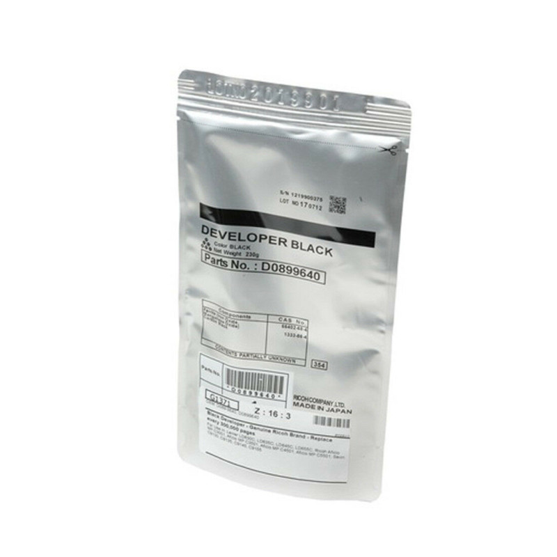 Developer Ricoh do MP C3001/C3501/C4501/C5501 | 300 000 str | black Developer Ricoh do MP C3001/C3501/C4501/C5501 | 300 000 str | black