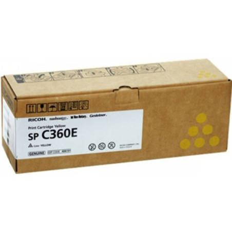 Toner Ricoh do SP C360DNw | 1 500 str. | yellow