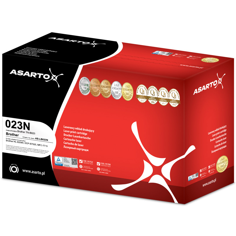 Toner Asarto do Brother 023N | TNB023 | 2000 str. | black Toner Asarto do Brother 023N | TNB023 | 2000 str. | black