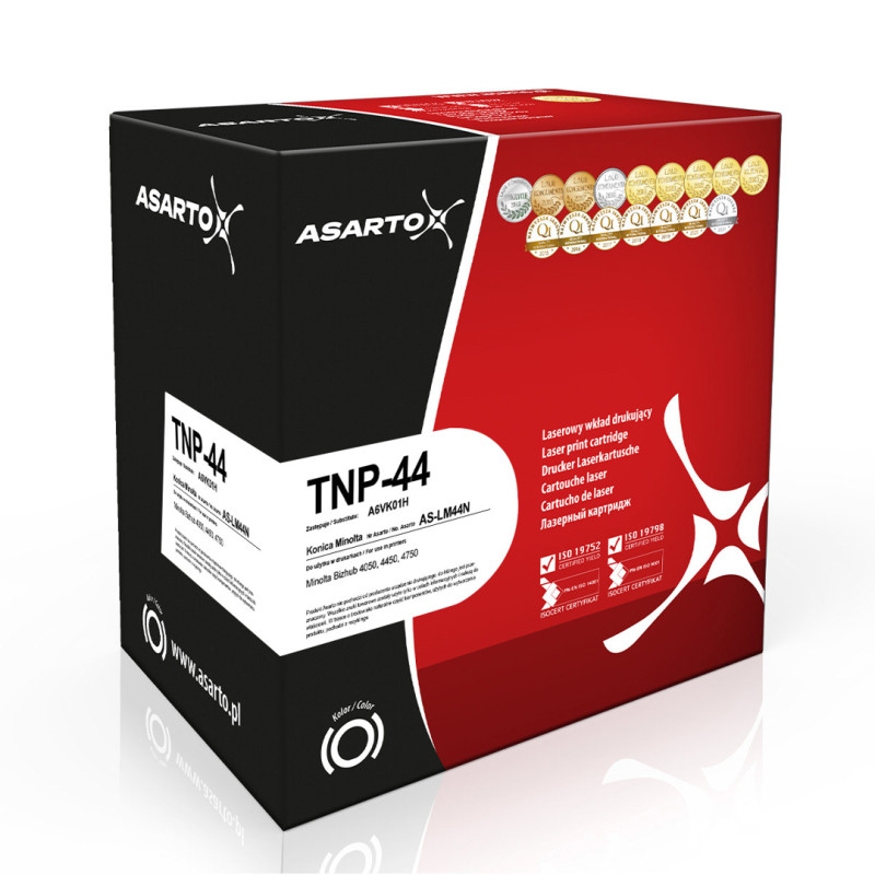 Toner Asarto do Konica-Minolta TNP44 | A6VK01H | 20000 str. | black Toner Asarto do Konica-Minolta TNP44 | A6VK01H | 20000 str. | black