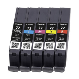 Tusz Canon PGI72 MultiPack do Pixma PRO-10 | MBK/C/M/Y/R | 5szt