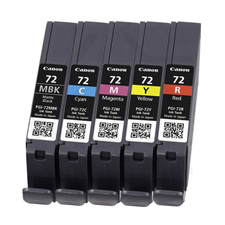 Tusz Canon PGI72 MultiPack do Pixma PRO-10 | MBK/C/M/Y/R | 5szt