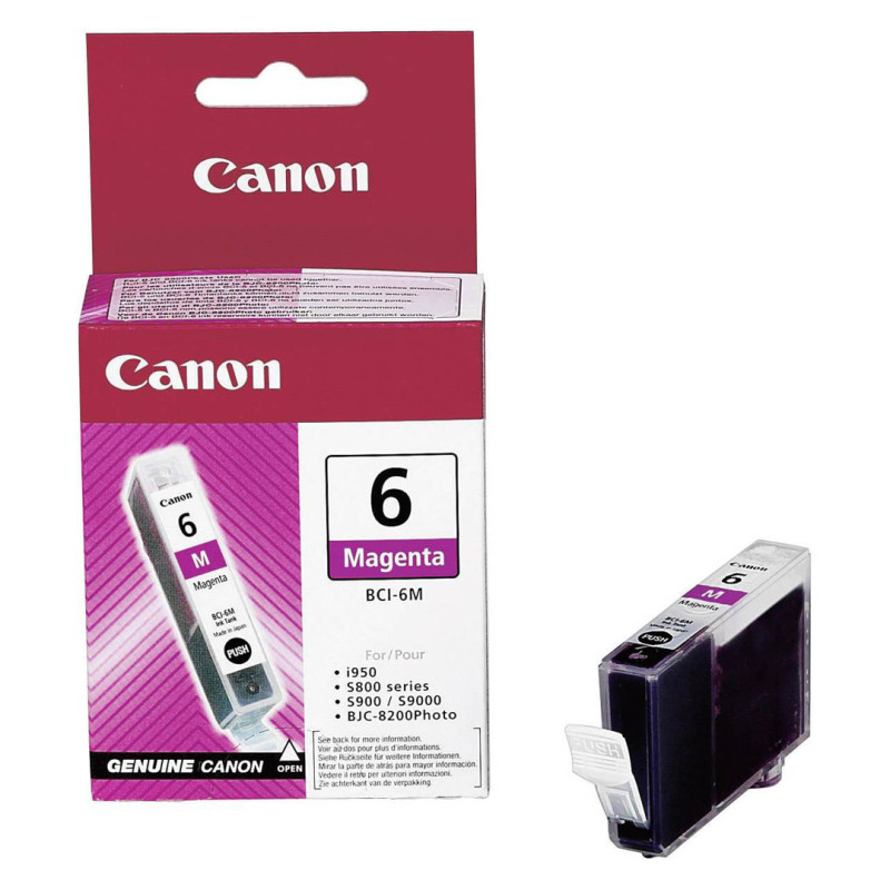 Tusz Canon BCI6M S-800/820D/830D/900, i-560/950, BJC-8200 | magenta